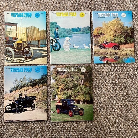 Lot 5 The Vintage Ford Magazine 1980 Model T Ford Club of America - Picture 1 of 3